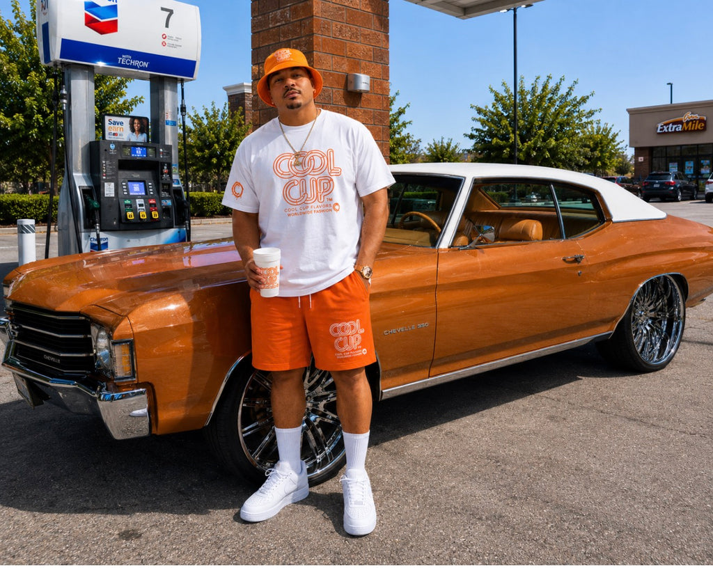 Cool Cup Bucket Hat Orange