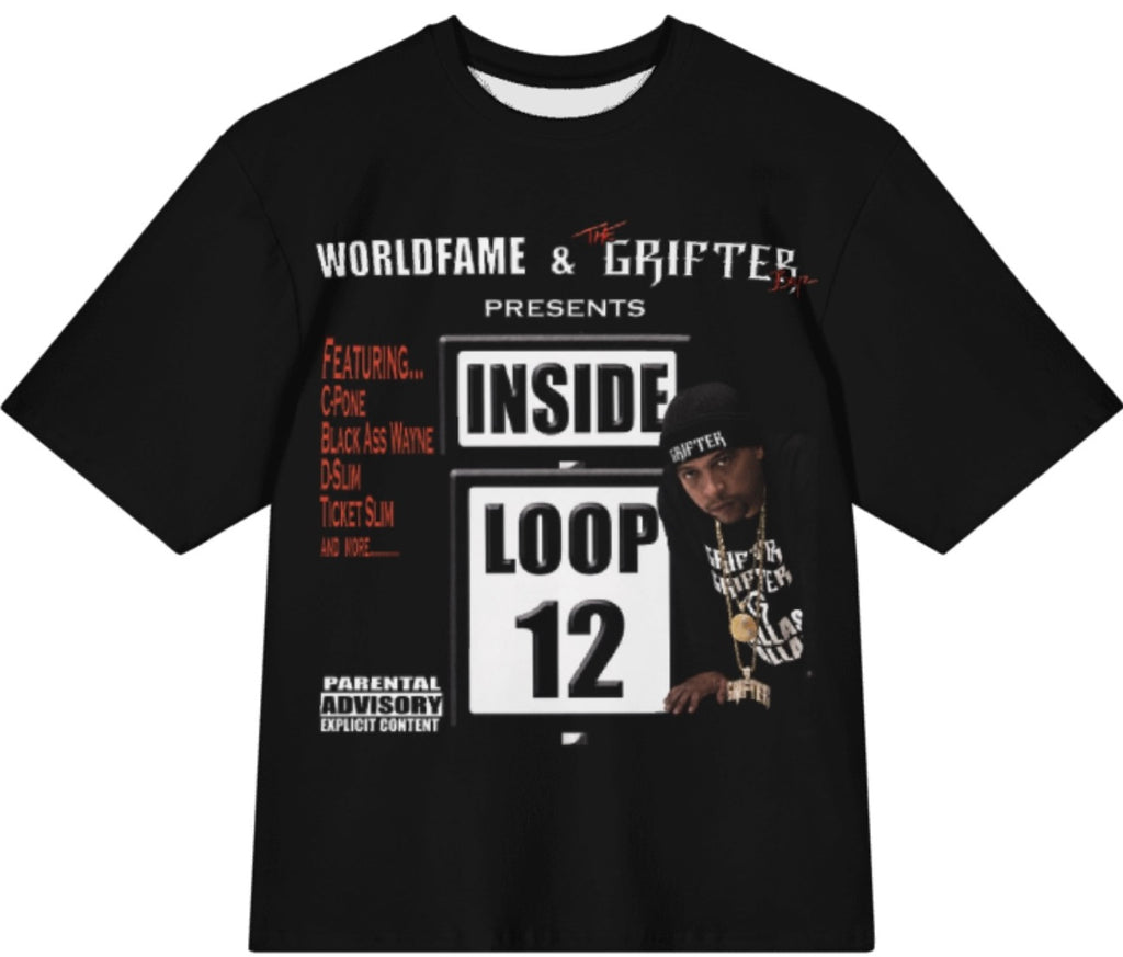Inside Loop 12 Tee black