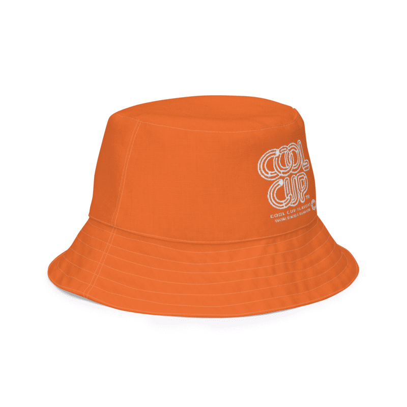 Cool Cup Bucket Hat Orange